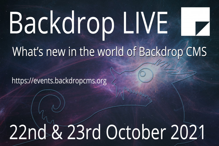 Backdrop LIVE am 22. und 23. Oktober 2021